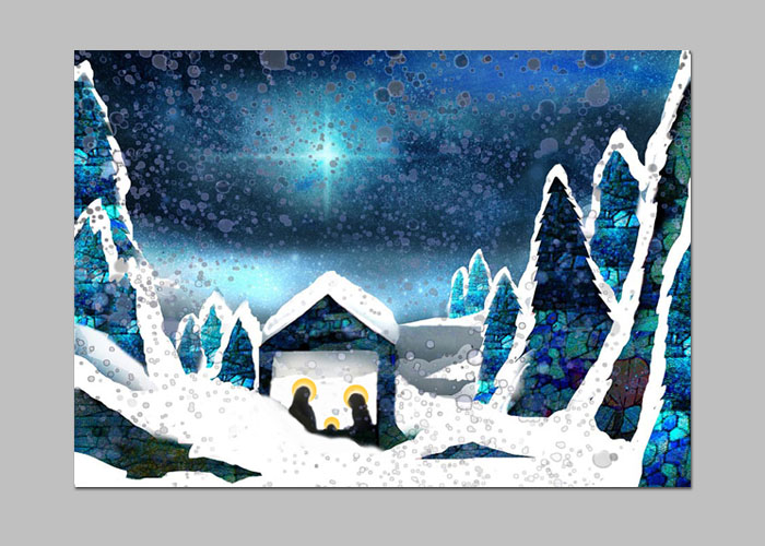 12 / 27 - pocztówka bożonarodzeniowa