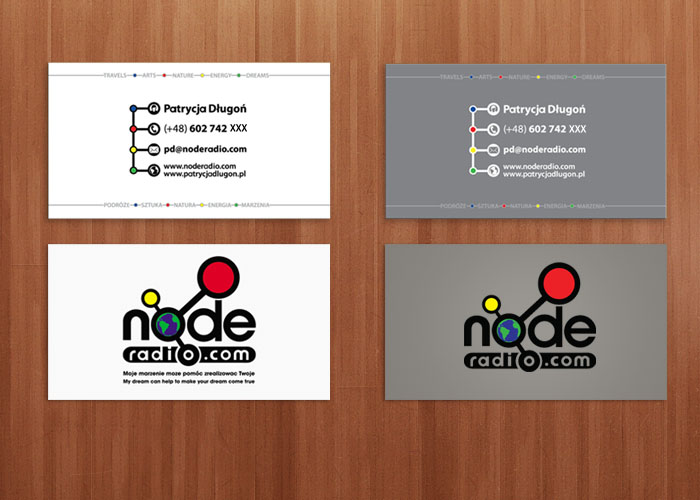 23 / 27 - wizytówki dla noderadio.com