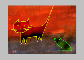 pocztówka dla Fundacji Opieki nad Zwierzętami CANIS