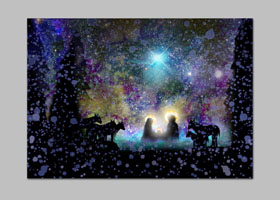 pocztówka bożonarodzeniowa