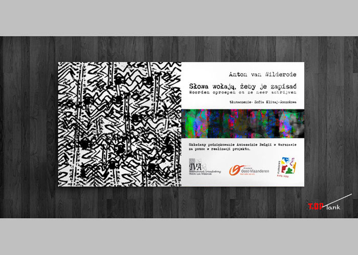 7 / 43 - Anton van Wilderode SŁOWA WOŁAJĄ, ŻEBY JE ZAPISAĆ