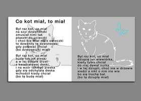 projekt książki PIOSENKI KOTKI PENELOPKI