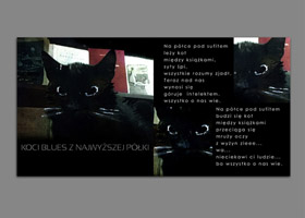 projekt książki PIOSENKI KOTKI PENELOPKI