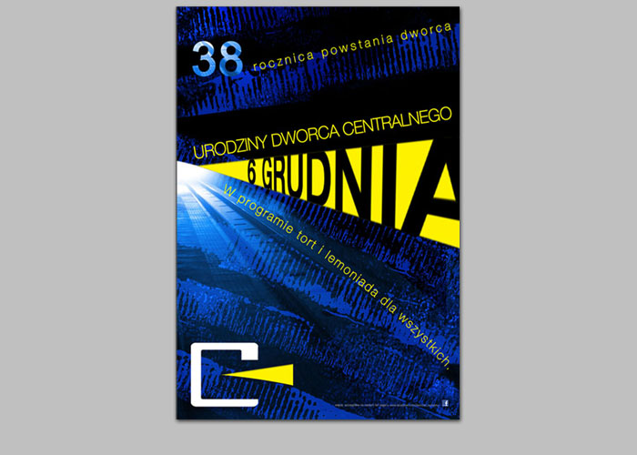 16 / 27 - Urodziny dworca centralnego - projekt