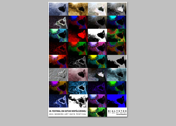 20 / 27 - 28 FESTIWAL DNI SZTUKI WSPÓŁCZESNEJ - projekt