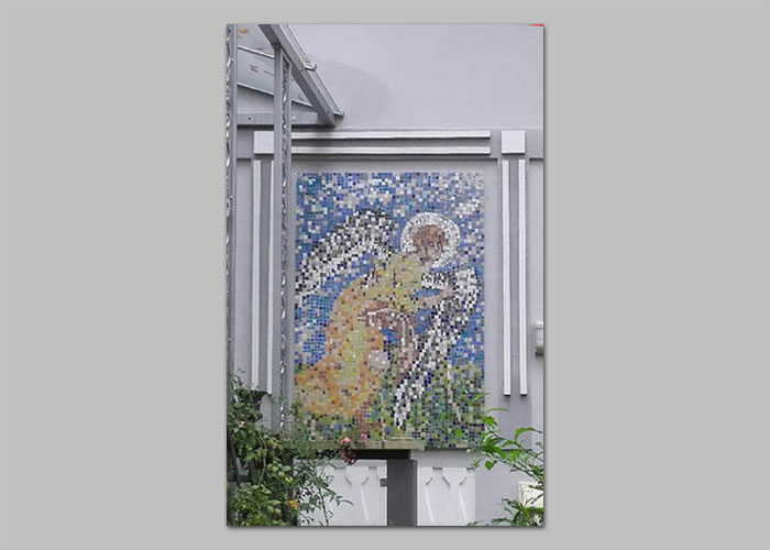 13 / 57 - mozaika ANIOŁ - dom prywatny