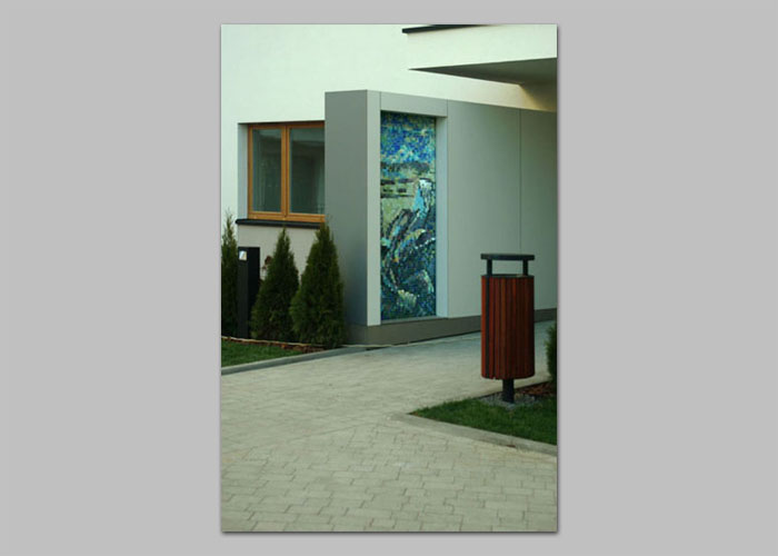 14 / 57 - mozaika ARTYSTYCZNY ŻOLIBORZ - KOLONIA J.MIERZEJEWSKIEGO realizacja D.Brodowska wraz z T.Znosko