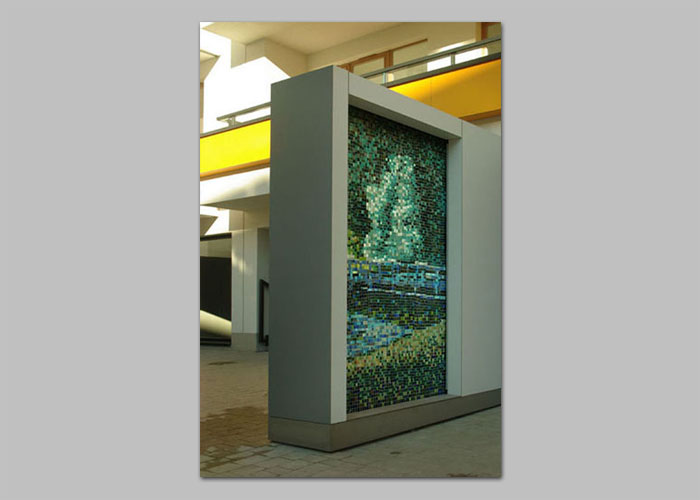 19 / 57 - mozaika ARTYSTYCZNY ŻOLIBORZ - KOLONIA J.MIERZEJEWSKIEGO realizacja D.Brodowska wraz z T.Znosko