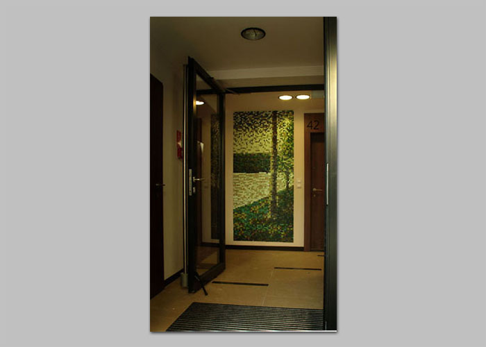 21 / 57 - mozaika ARTYSTYCZNY ŻOLIBORZ - KOLONIA J.MIERZEJEWSKIEGO realizacja D.Brodowska wraz z T.Znosko