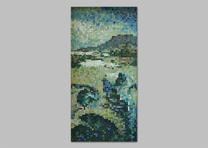 32 / 57 - mozaika ARTYSTYCZNY ŻOLIBORZ - KOLONIA J.MIERZEJEWSKIEGO realizacja D.Brodowska wraz z T.Znosko