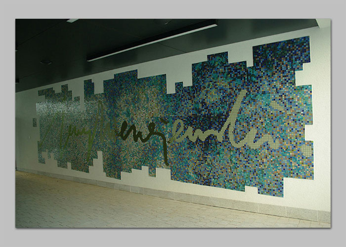 35 / 57 - mozaika ARTYSTYCZNY ŻOLIBORZ - KOLONIA J.MIERZEJEWSKIEGO realizacja D.Brodowska wraz z T.Znosko