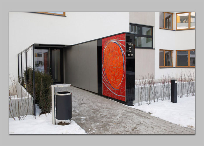 40 / 57 - mozaika ARTYSTYCZNY ŻOLIBORZ - KOLONIA PIWOWARSKICH realizacja D.Brodowska wraz z T.Znosko