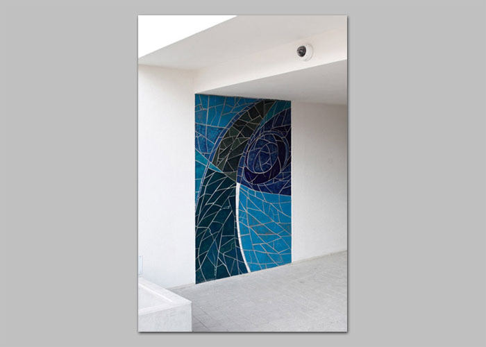 50 / 57 - mozaika ARTYSTYCZNY ŻOLIBORZ - KOLONIA PIWOWARSKICH realizacja D.Brodowska wraz z T.Znosko