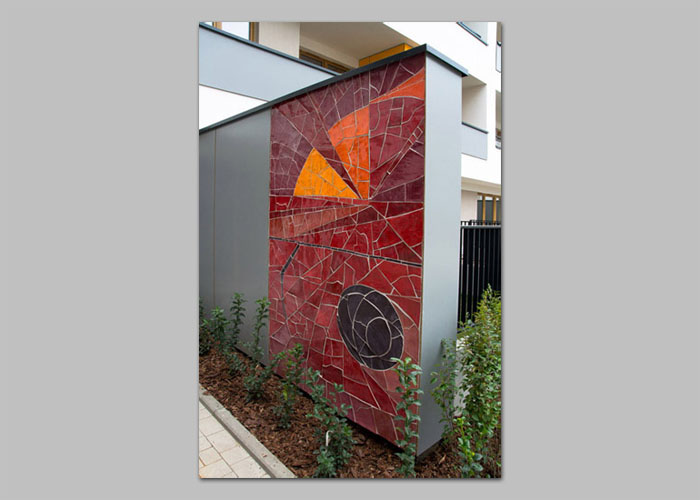 56 / 57 - mozaika ARTYSTYCZNY ŻOLIBORZ - KOLONIA PIWOWARSKICH realizacja D.Brodowska D.Brodowska wraz z T.Znosko