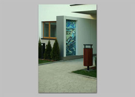 mozaika ARTYSTYCZNY ŻOLIBORZ - KOLONIA J.MIERZEJEWSKIEGO realizacja D.Brodowska wraz z T.Znosko