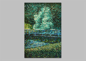 mozaika ARTYSTYCZNY ŻOLIBORZ - KOLONIA J.MIERZEJEWSKIEGO realizacja D.Brodowska wraz z T.Znosko