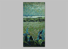 mozaika ARTYSTYCZNY ŻOLIBORZ - KOLONIA J.MIERZEJEWSKIEGO realizacja D.Brodowska wraz z T.Znosko