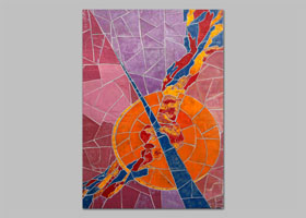 mozaika ARTYSTYCZNY ŻOLIBORZ - KOLONIA PIWOWARSKICH realizacja D.Brodowska wraz z T.Znosko