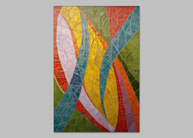 mozaika ARTYSTYCZNY ŻOLIBORZ - KOLONIA PIWOWARSKICH realizacja D.Brodowska wraz z T.Znosko