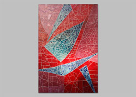 mozaika ARTYSTYCZNY ŻOLIBORZ - KOLONIA PIWOWARSKICH realizacja D.Brodowska wraz z T.Znosko