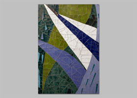 mozaika ARTYSTYCZNY ŻOLIBORZ - KOLONIA PIWOWARSKICH realizacja D.Brodowska wraz z T.Znosko