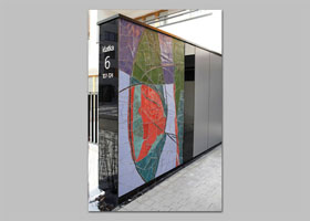 mozaika ARTYSTYCZNY ŻOLIBORZ - KOLONIA PIWOWARSKICH realizacja D.Brodowska wraz z T.Znosko