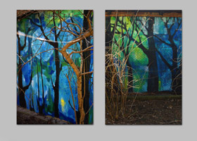 mural - posesja prywatna (detal)